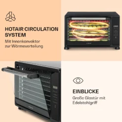 Mega Jerky Dörrautomat 650W 35-80°C LC-Touch-Display Timer 8 Ebenen -Deutschland Klarstein Verkaufs-Shop 10034439 de 0005 logo