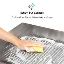 Grillmeile 3000R Elektrogrill 3000W Platte 54,5x35cm Geriffelt -Deutschland Klarstein Verkaufs-Shop 10034449 yy 0008 logo Klarstein Grillmeile 3000R Pro Grill geriffelt