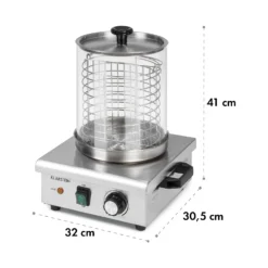 Wurstfabrik 450 Hot Dog Maker 450W 5L 30-100°C Glas Edelstahl -Deutschland Klarstein Verkaufs-Shop 10034450 yy 0009 logo
