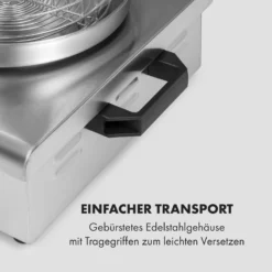 Wurstfabrik Pro 550 Hot Dog Maker 550W 2 Spieße 5L 30-100°C Edelstahl -Deutschland Klarstein Verkaufs-Shop 10034453 de 0007 logo