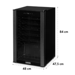 Vinomatica 36 Uno Weinkühlschrank 95l Touch-Bedienfeld 85W 4-18 °C -Deutschland Klarstein Verkaufs-Shop 10034466 yy 0009 logo Klarstein Vinomatica Weinkuehlschrank 95l schwarz