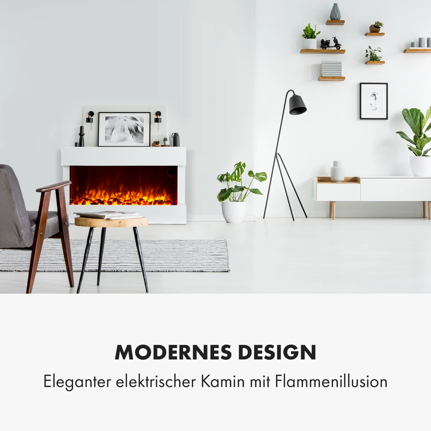 Studio 1 Elektrischer Kamin 1000/2000W LED 10-30 °C Wochentimer Studio 1 Elektrischer Kamin 1000/2000W LED 10-30 °C Wochentimer -Deutschland Klarstein Verkaufs-Shop 10034486 de 0002 logo