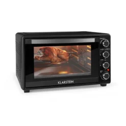 Masterchef 45 Mini-Backofen 45l 2000W 100-230 °C Timer Schwarz