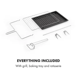 Masterchef 45 Mini-Backofen 45l 2000W 100-230 °C Timer Schwarz -Deutschland Klarstein Verkaufs-Shop 10034496 yy 0008 logo Klarstein Masterchef 45 Mini Backofen 45l schwarz