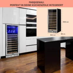 Vinovilla Grande 127 Built-in Uno Weinkühlschrank 320 Ltr 127 Fl. LED -Deutschland Klarstein Verkaufs-Shop 10034524 DE 0006 usp