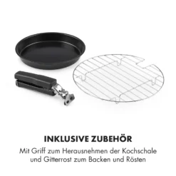 VitAir Pommesmaster Heißluftfritteuse 360° 1400W 50-240°C Timer -Deutschland Klarstein Verkaufs-Shop 10034529 de 0010 logo