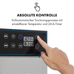 Master Jerky 300 Dörrautomat 2000W 40-90 °C 24h-Timer Edelstahl Silber -Deutschland Klarstein Verkaufs-Shop 10034544 de 0003 logo