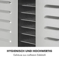 Master Jerky 300 Dörrautomat 2000W 40-90 °C 24h-Timer Edelstahl Silber -Deutschland Klarstein Verkaufs-Shop 10034544 de 0007 logo