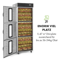 Master Jerky 550 Dörrautomat 2400W 40-90 °C 24h-Timer Edelstahl Silber -Deutschland Klarstein Verkaufs-Shop 10034546 de 0006 logo