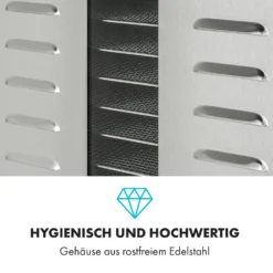 Master Jerky 550 Dörrautomat 2400W 40-90 °C 24h-Timer Edelstahl Silber -Deutschland Klarstein Verkaufs-Shop 10034546 de 0007 logo