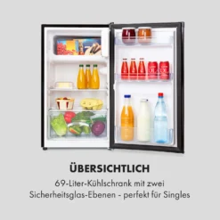 Cool Cousin Kühl-Gefrier-Kombination 70/11 Liter 40 DB 2 Cool Cousin Kühl-Gefrier-Kombination 70/11 Liter 40 DB -Deutschland Klarstein Verkaufs-Shop 10034547 de 0003 logo
