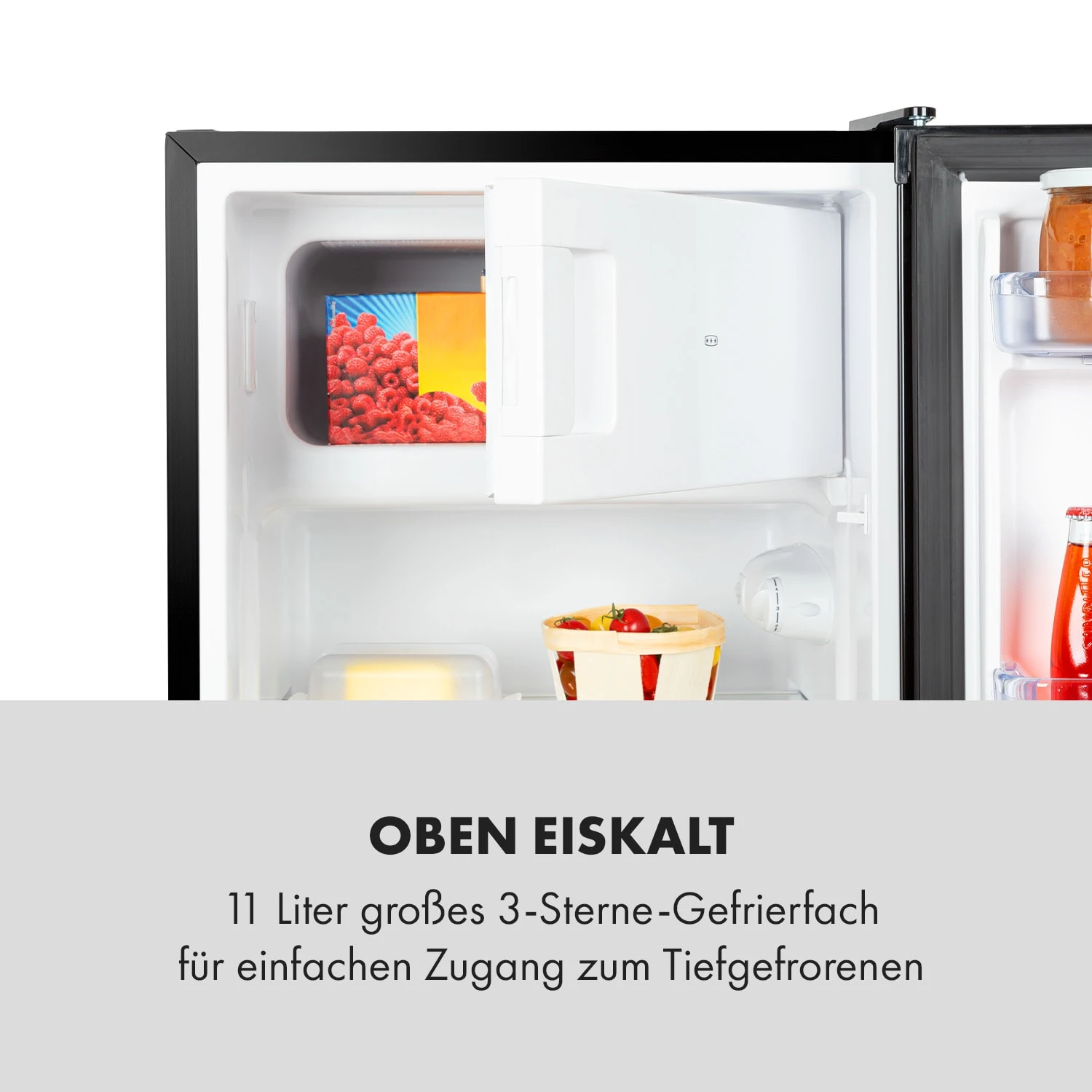 Cool Cousin Kühl-Gefrier-Kombination 70/11 Liter 40 dB Cool Cousin Kühl-Gefrier-Kombination 70/11 Liter 40 DB -Deutschland Klarstein Verkaufs-Shop 10034547 de 0007 logo