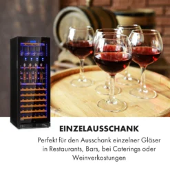 First Class 84 Weinkühlschrank 4 Dispenser 84 Fl. 5-22°C Touch Glastür -Deutschland Klarstein Verkaufs-Shop 10034564 de 0003 logo