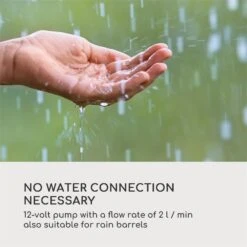 Greenkeeper Solar Bewässerungssystem Solarpanel 1.500 MAh 40 Pflanzen -Deutschland Klarstein Verkaufs-Shop 10034626 yy 0007 logo Blumfeldt Greenkeeper Solar Bewaesserungssystem