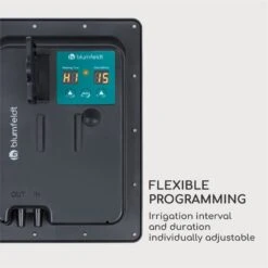 Greenkeeper Solar Bewässerungssystem Solarpanel 1.500 MAh 40 Pflanzen -Deutschland Klarstein Verkaufs-Shop 10034626 yy 0008 logo Blumfeldt Greenkeeper Solar Bewaesserungssystem