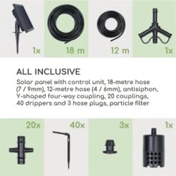 Greenkeeper Solar Bewässerungssystem Solarpanel 1.500 MAh 40 Pflanzen -Deutschland Klarstein Verkaufs-Shop 10034626 yy 0009 logo Blumfeldt Greenkeeper Solar Bewaesserungssystem