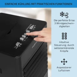 Freshboxx 3-in-1 Luftkühler 65 W 360 M³/h 6 Ltr Oszillation Mobil 3 Freshboxx 3-in-1 Luftkühler 65 W 360 M³/h 6 Ltr Oszillation Mobil -Deutschland Klarstein Verkaufs-Shop 10034630 de 0004 usp