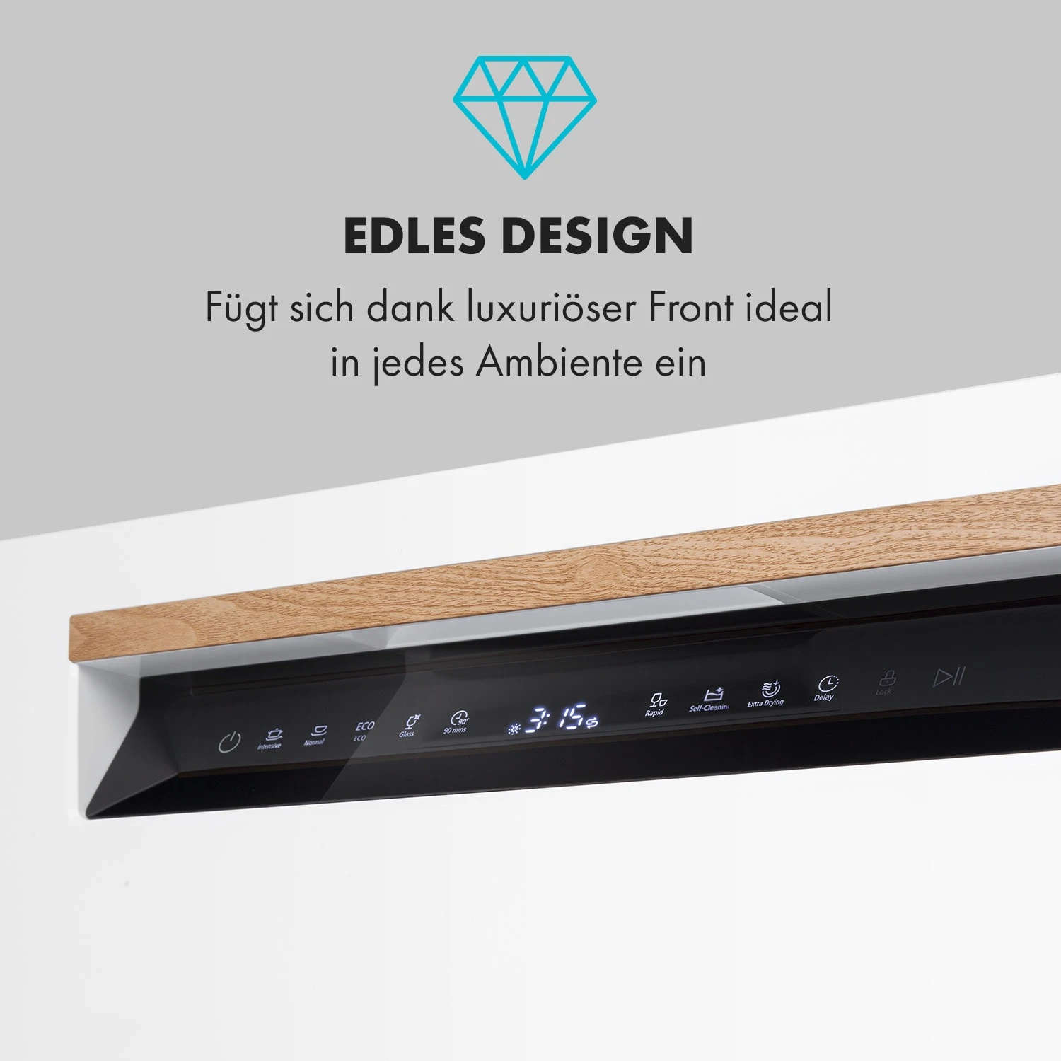 Lagoona Geschirrspülmaschine 1380W 6,5L 6 Gedecke Touch Lagoona Geschirrspülmaschine 1380W 6,5L 6 Gedecke Touch -Deutschland Klarstein Verkaufs-Shop 10034631 de 0008 logo