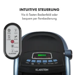 Maxfresh Ocean Ventilator Luftkühler 6L 65W Fernbedienung 2x Eispack -Deutschland Klarstein Verkaufs-Shop 10034640 de 0007 logo