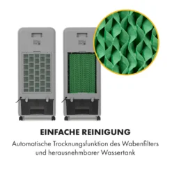 Townhouse 3-in-1 Luftkühler 396 M³/h 7 Liter Fernbedienung Mobil -Deutschland Klarstein Verkaufs-Shop 10034642 de 0004 logo