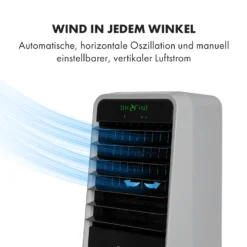 Townhouse 3-in-1 Luftkühler 396 M³/h 7 Liter Fernbedienung Mobil -Deutschland Klarstein Verkaufs-Shop 10034642 de 0005 logo