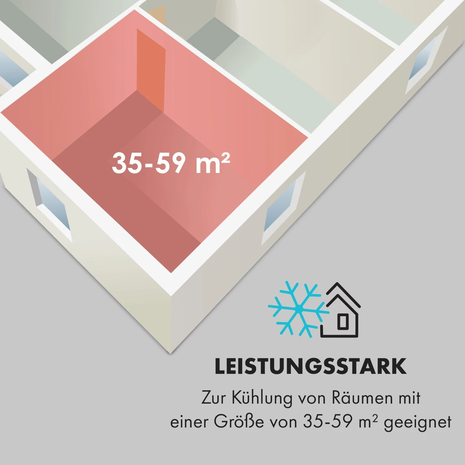 Iceblock Prosmart 12 Klimaanlage 3-in-1 12.000 BTU App Control Iceblock Prosmart 12 Klimaanlage 3-in-1 12.000 BTU App Control -Deutschland Klarstein Verkaufs-Shop 10034645 de 0004 logo