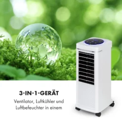 Windspiel 3-in-1 Luftkühler 100 W 312 M³/h 8 Ltr Mobil Fernbedienung -Deutschland Klarstein Verkaufs-Shop 10034654 de 0005 logo