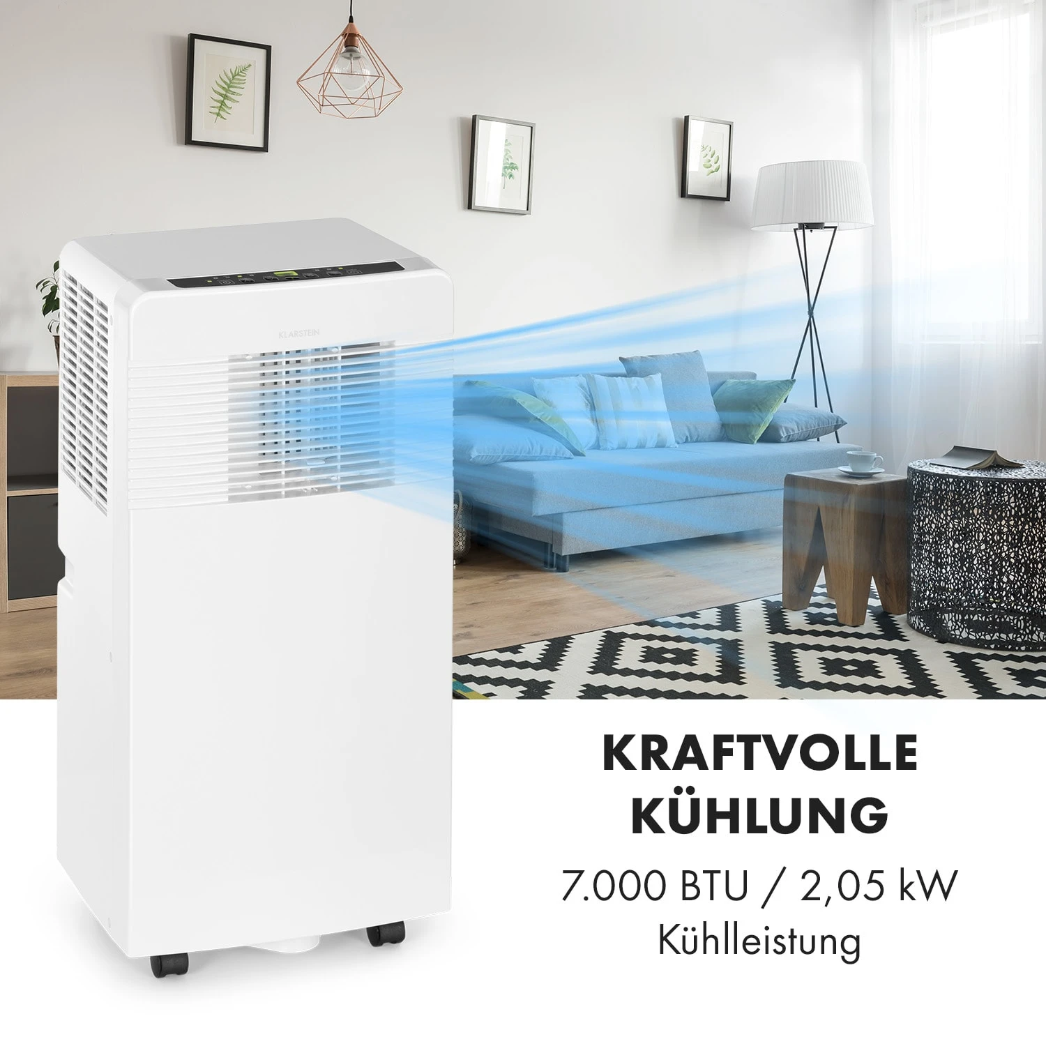Iceblock Ecosmart 7 Klimaanlage 3-in-1 7.000 BTU App-Control Iceblock Ecosmart 7 Klimaanlage 3-in-1 7.000 BTU App-Control -Deutschland Klarstein Verkaufs-Shop 10034656 de 0003 logo