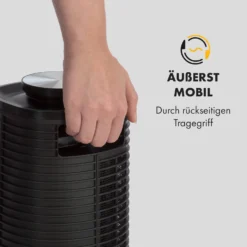 Twister Turmventilator 45 W | 343 M³/h Oszillation Touch Fernbedienung -Deutschland Klarstein Verkaufs-Shop 10034669 de 0007 logo