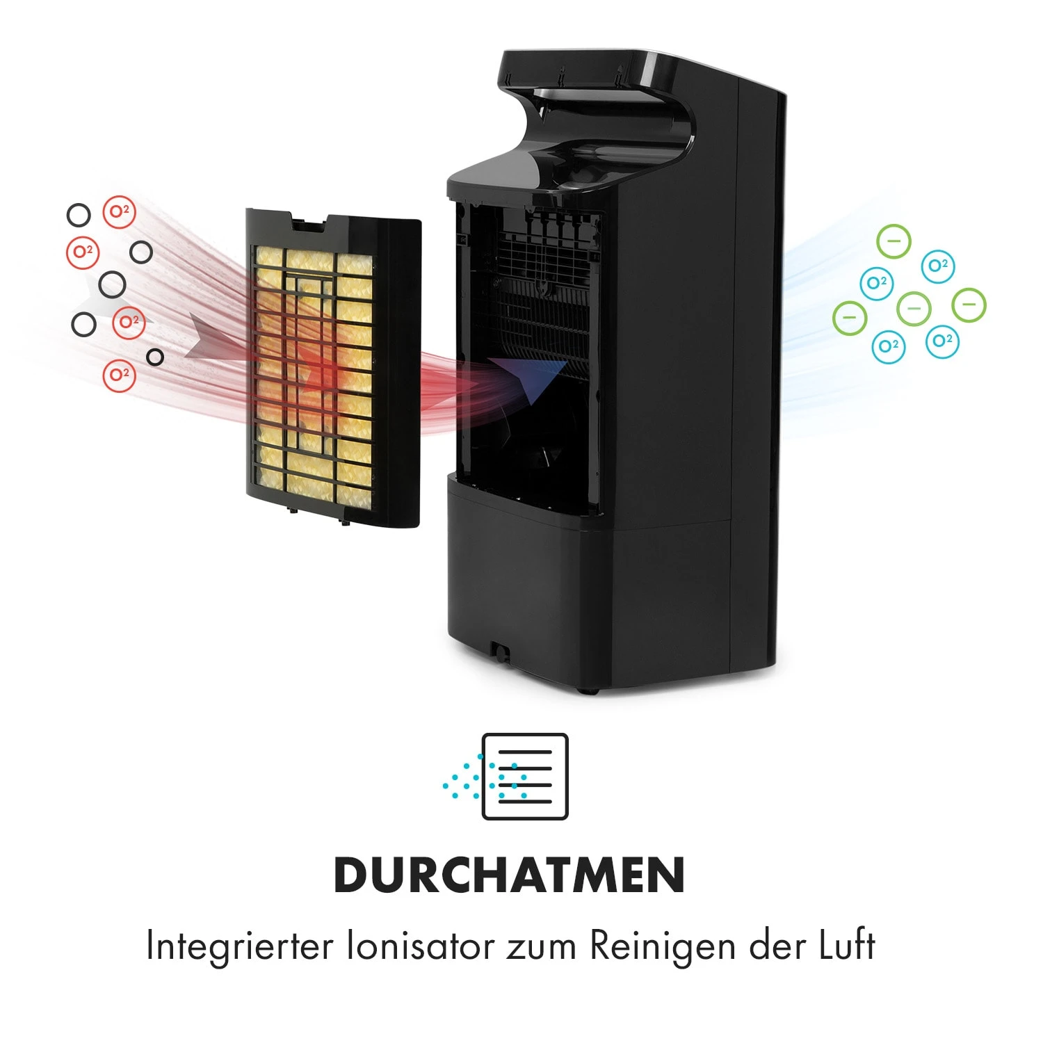 Coldplayer 4-in-1 Luftkühler 384 m³/h 68 W 10 Ltr Fernbedienung mobil Coldplayer 4-in-1 Luftkühler 384 M³/h 68 W 10 Ltr Fernbedienung Mobil -Deutschland Klarstein Verkaufs-Shop 10034673 de 0008 logo