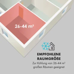 Metrobreeze Miami Mobile Klimaanlage 9000BTU/2,6 KW 950W -Deutschland Klarstein Verkaufs-Shop 10034678 de 0003 logo