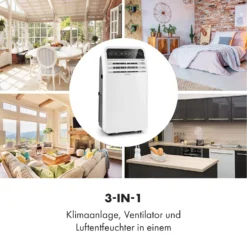 Metrobreeze New York 7k Mobile Klimaanlage 2,05kW 7000BTU EEC A Fernbedienung -Deutschland Klarstein Verkaufs-Shop 10034680 de 0003 logo