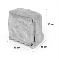 Power Rock Twilight 5 4-fach-Gartensteckdose IP44 Dämmerlichtsensor 5m -Deutschland Klarstein Verkaufs-Shop 10034693 yy 0007 logo Waldbeck Power Rock Twilight Gartensteckdose