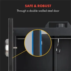 Flintstone Räucherofen 1600W Thermometer Edelstahl Elektrisch 3 Flintstone Räucherofen 1600W Thermometer Edelstahl Elektrisch -Deutschland Klarstein Verkaufs-Shop 10034702 yy 0004 logo Klarstein NES C16