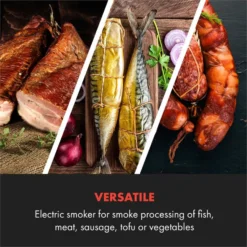 Flintstone Räucherofen 1600W Thermometer Edelstahl Elektrisch 5 Flintstone Räucherofen 1600W Thermometer Edelstahl Elektrisch -Deutschland Klarstein Verkaufs-Shop 10034702 yy 0006 logo Klarstein NES C16