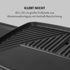 Gatsby Elektrogrill 2000W Antihaft-Grillfläche Seitentische -Deutschland Klarstein Verkaufs-Shop 10034707 de 0004 logo