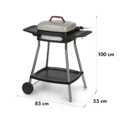 Gatsby Elektrogrill 2000W Antihaft-Grillfläche Seitentische -Deutschland Klarstein Verkaufs-Shop 10034707 yy 0009 dimensions