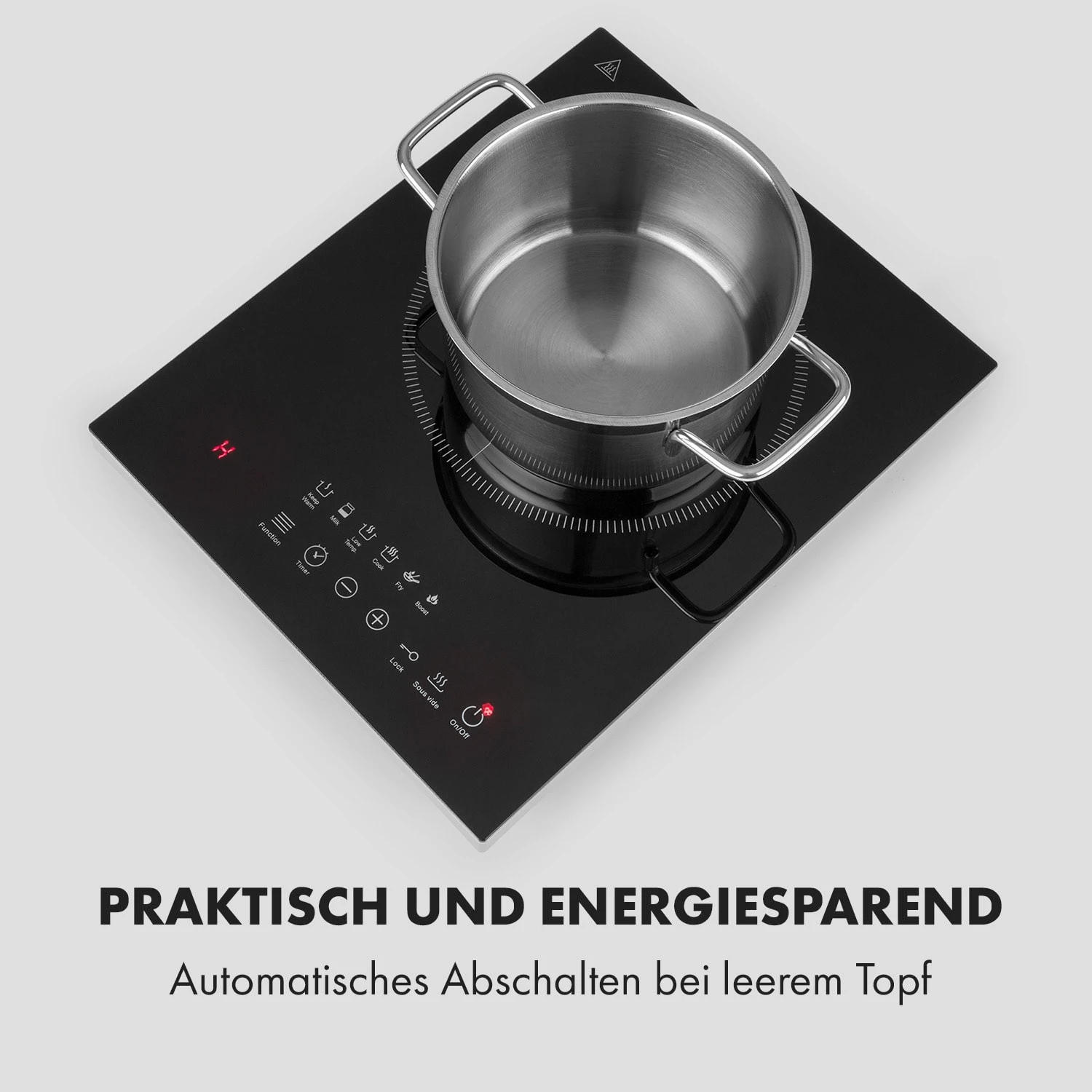 Cook n Roll Induktionskochfeld 2000W Timer 10 Stufen Bratenthermometer Cook N Roll Induktionskochfeld 2000W Timer 10 Stufen Bratenthermometer -Deutschland Klarstein Verkaufs-Shop 10034708 de 0007 logo