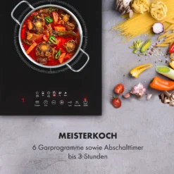 Cook N Roll Induktionskochfeld 2000W Timer 10 Stufen Bratenthermometer 7 Cook N Roll Induktionskochfeld 2000W Timer 10 Stufen Bratenthermometer -Deutschland Klarstein Verkaufs-Shop 10034708 de 0008 logo