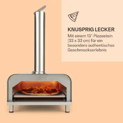 Diavolo Pizza-Pelletofen Inkl. Pizzastein Thermometer Edelstahl -Deutschland Klarstein Verkaufs-Shop 10034709 de 0003 logo