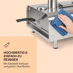 Diavolo Pizza-Pelletofen Inkl. Pizzastein Thermometer Edelstahl -Deutschland Klarstein Verkaufs-Shop 10034709 de 0005 logo