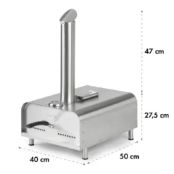 Diavolo Pizza-Pelletofen Inkl. Pizzastein Thermometer Edelstahl -Deutschland Klarstein Verkaufs-Shop 10034709 yy 0010 logo