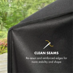 Tomahawk Wetterschutzhaube 600D Canvas 30/70% PE/PVC Schwarz -Deutschland Klarstein Verkaufs-Shop 10034713 yy 0004 logo Klarstein Tomahawk Wetterschutzhaube 140cm