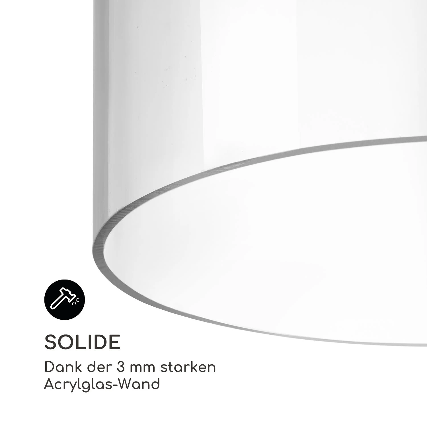 Skydive 100 Fischturm 100 cm Ø 20 cm Acryl Metall transparent Skydive 100 Fischturm 100 Cm Ø 20 Cm Acryl Metall Transparent -Deutschland Klarstein Verkaufs-Shop 10034718 de 0005 logo