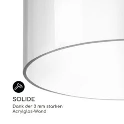 Skydive 60 Fischturm 60 Cm Ø 20 Cm Acryl Metall Transparent -Deutschland Klarstein Verkaufs-Shop 10034719 de 0005 logo