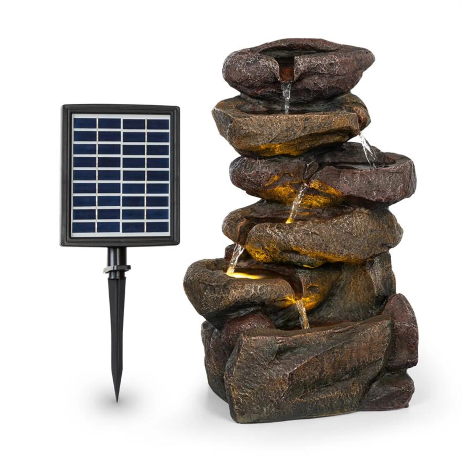 Savona Solarbrunnen 2,8 W Polyresin 5h Akku LEDs Steinoptik Savona Solarbrunnen 2,8 W Polyresin 5h Akku LEDs Steinoptik -Deutschland Klarstein Verkaufs-Shop 10034720 yy 0001 titel Blumfeldt Savona Solarbrunnen Steinoptik