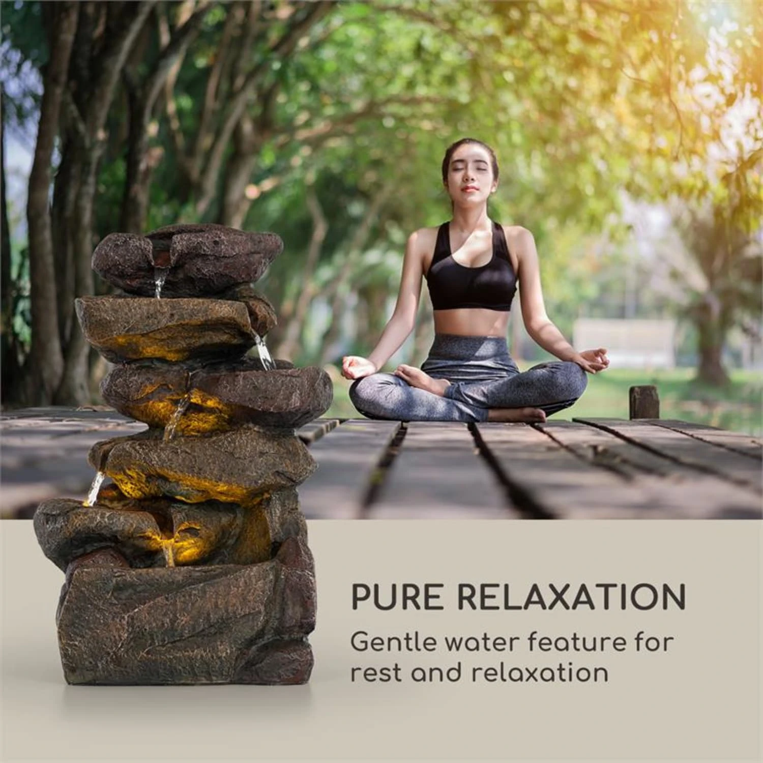 Savona Solarbrunnen 2,8 W Polyresin 5h Akku LEDs Steinoptik Savona Solarbrunnen 2,8 W Polyresin 5h Akku LEDs Steinoptik -Deutschland Klarstein Verkaufs-Shop 10034720 yy 0004 logo Blumfeldt Savona Solarbrunnen Steinoptik