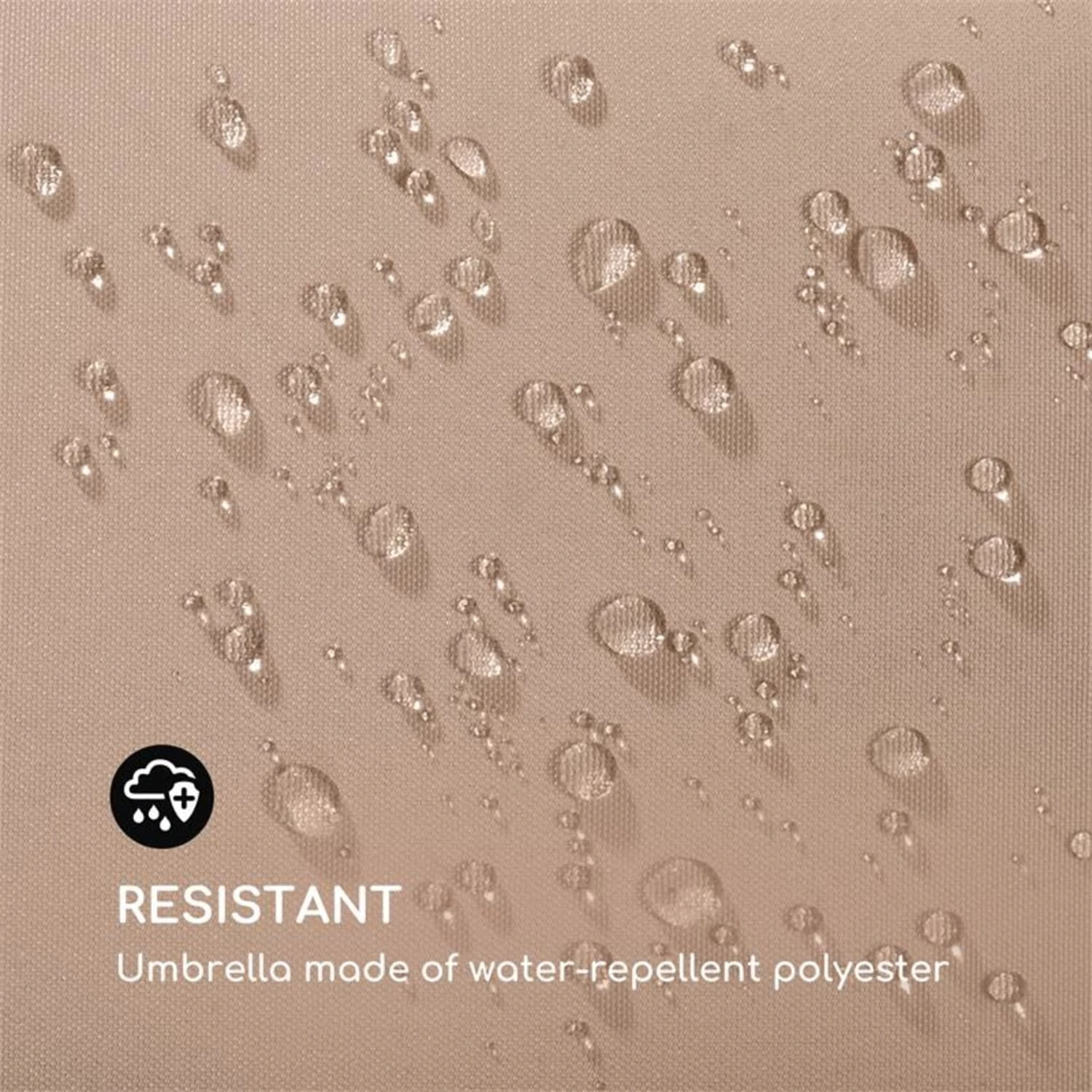 Flex-Shade XL Sonnenschirm 150 x 210 cm Polyester UV 50 taupe Flex-Shade XL Sonnenschirm 150 X 210 Cm Polyester UV 50 Taupe -Deutschland Klarstein Verkaufs-Shop 10034729 yy 0004 logo Blumfeldt Flex