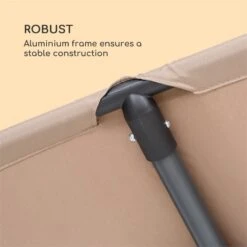 Flex-Shade XL Sonnenschirm 150 X 210 Cm Polyester UV 50 Taupe 4 Flex-Shade XL Sonnenschirm 150 X 210 Cm Polyester UV 50 Taupe -Deutschland Klarstein Verkaufs-Shop 10034729 yy 0005 logo Blumfeldt Flex Shade XL Sonnenschirm 150x210 taupe