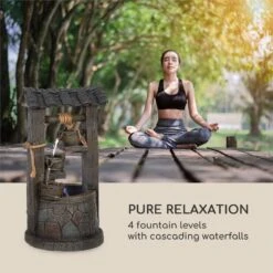 Speyer Kaskadenbrunnen Gartenbrunnen 4 Stufen Akku 2,8W Solar LED 3 Speyer Kaskadenbrunnen Gartenbrunnen 4 Stufen Akku 2,8W Solar LED -Deutschland Klarstein Verkaufs-Shop 10034731 yy 0004 logo Blumfeldt Speyer Kaskadenbrunnen